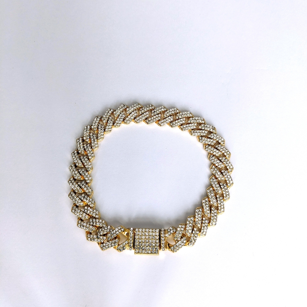Gold Pavé Anklet/Bracelet